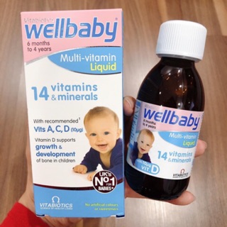 VITAMIN TỔNG HỢP CHO BÉ WELLBABY