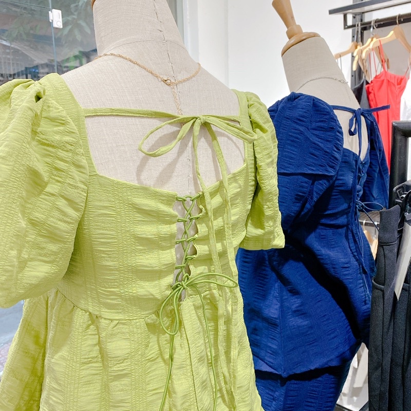 SET ÁO TAY PHỒNG &amp; QUẦN SHORT - HÌNH THẬT SHOP CHỤP