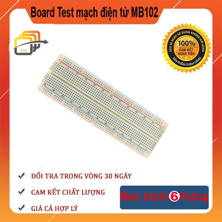 Board Test mạch điện tử MB102 loại tốt - Phụ kiện Arduino