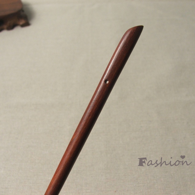 Trâm Cài Tóc Bằng Gỗ Mun Đen Tự Nhiên Phong Cách Trung Hoa Cổ Điển Thời Trang Chất Lượng Cao