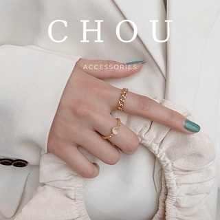 Set 2 nhẫn xích | chou accessories |