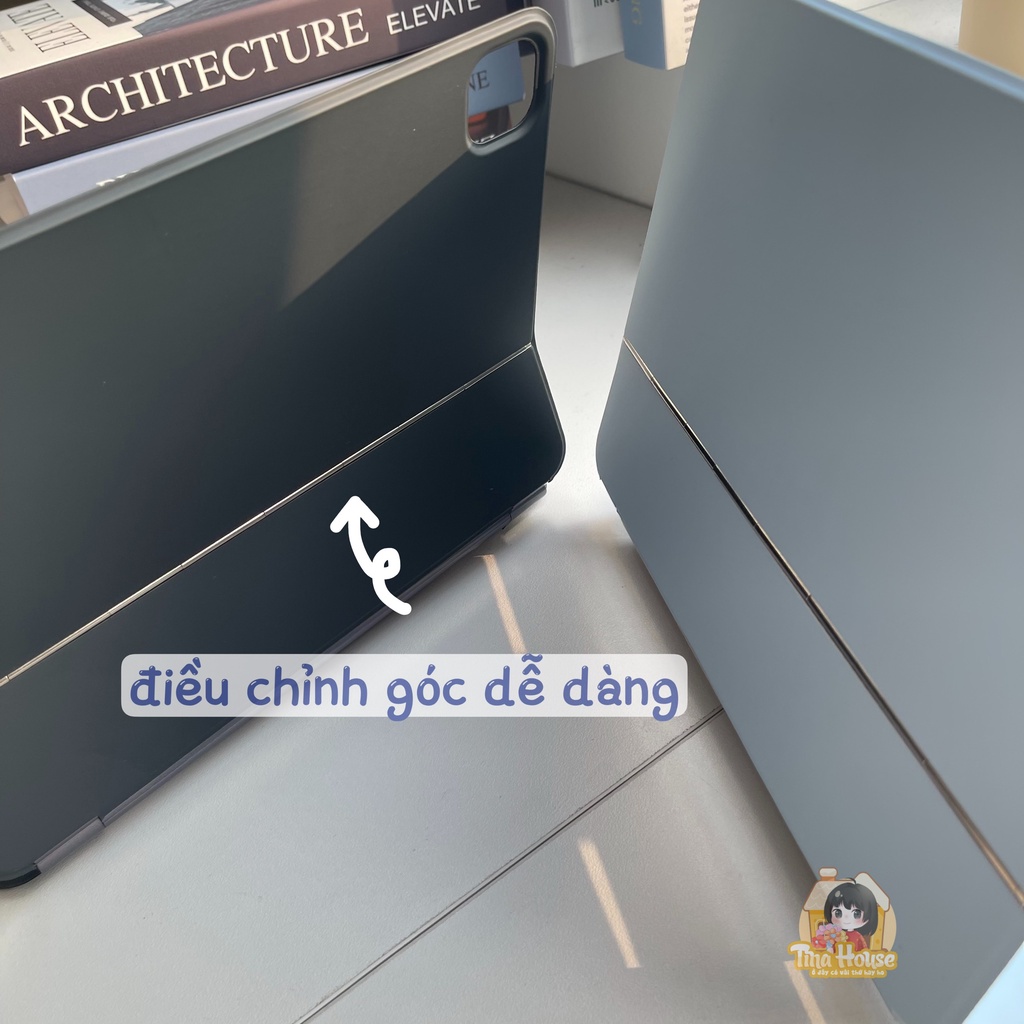 Case keyboard nam châm , Magic KeyBoard Kèm Trackpad cho Máy Tính Bảng