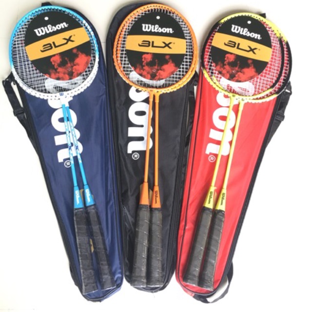 Set 2 cây vợt cầu lông cao cap Wilson  (được tặng kèm túi đựng vợt)