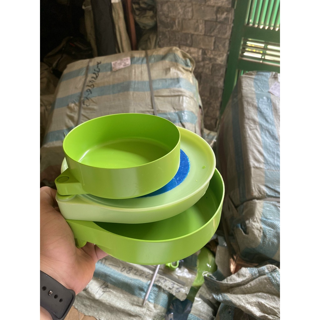 Khay đựng mồi câu cá 2 tầng, 3 tầng có dạ quang