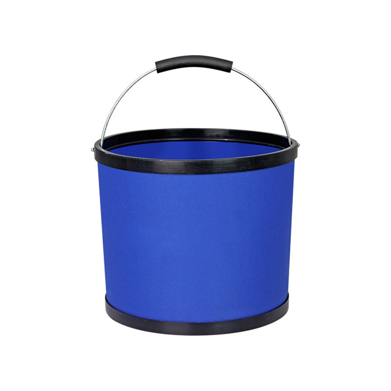Xô nước gấp gọn, xô nước đa năng dùng để rửa xe, camping, câu cá