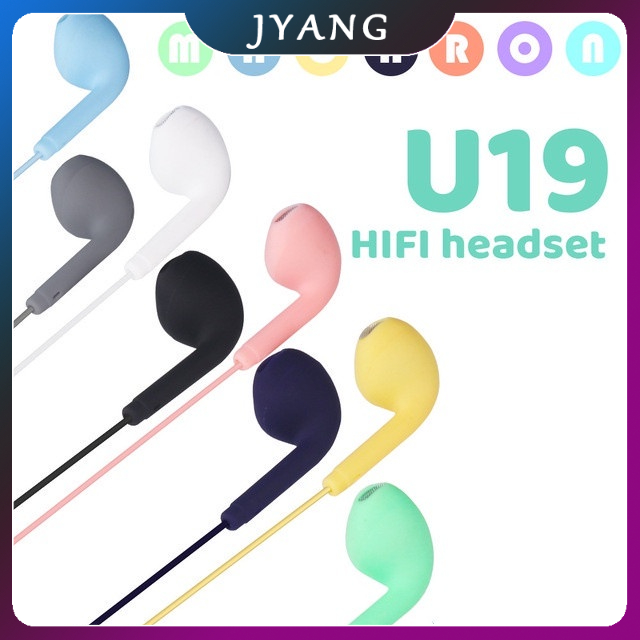Tai Nghe Nhét Tai Có Micro U19 AUX 3.5mm Nhiều Màu Sắc