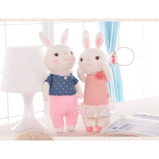 Combo 2 Thỏ Bông Cao Cấp dài 37cm