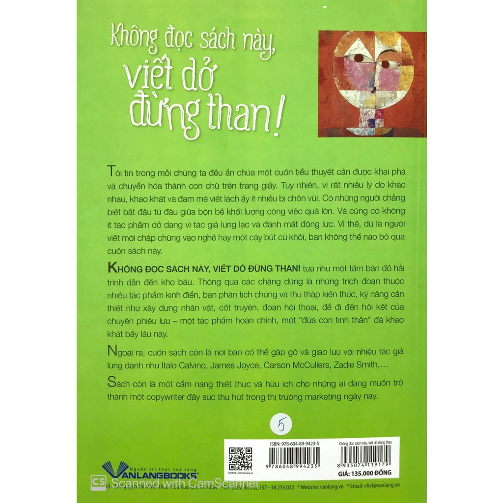 Sách - Không Đọc Sách Này, Viết Dở Đừng Than ! (Ross Raisin - Văn Lang)