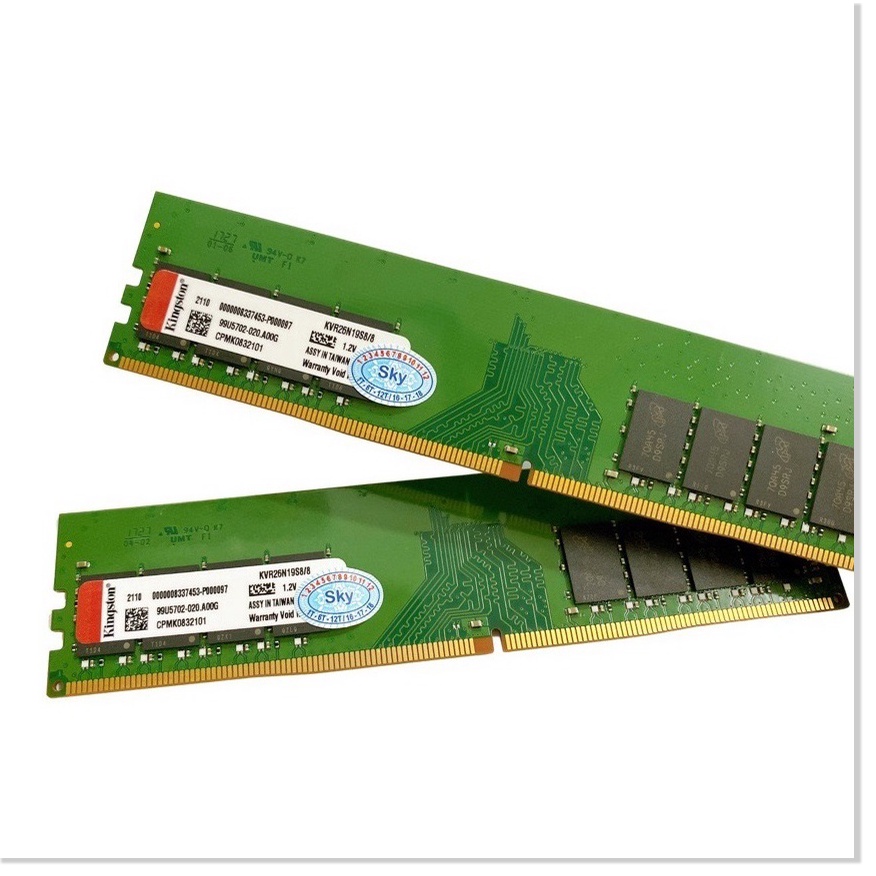 🆕 RAM 8GB DDR4 Kingston Samsung Hynix Bus 2400MHz 2666MHz 1.2V Dùng Cho Máy Tính Bàn PC Desktop Bảo hành 36 tháng 1 đổi