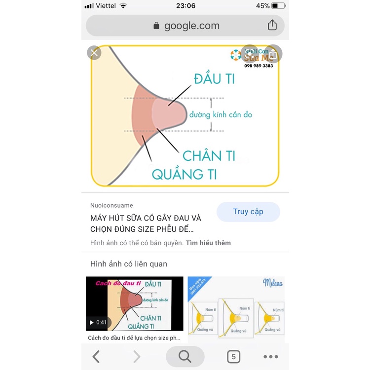 Phễu máy hút sữa |Medela Flex