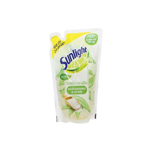 Nước rửa chén sulight matcha trà nhật, lô hội