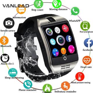 [Vanlead] Thiết Kế Mới 2020 Q18 Đồng Hồ Thông Minh Bluetooth Hỗ Trợ Thẻ SIM GSM Camera Âm Thanh Thể Dục Theo Dõi Smartwatch