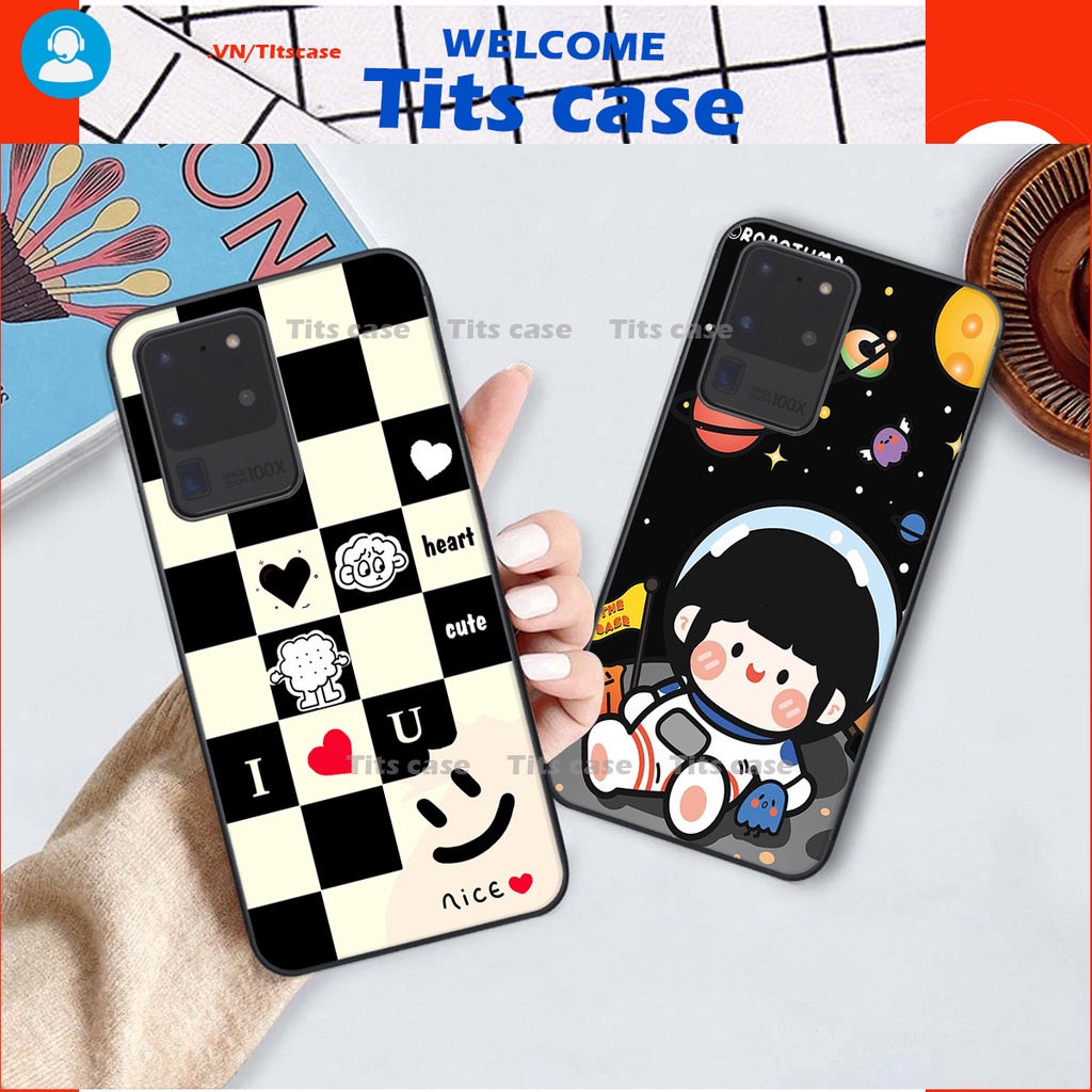 Ốp lưng Samsung Galaxy S20 ULTRA in hình bò sữa, gấu be@r, cute cực  ĐỈNH -  cực CHẤT-  cực COOL