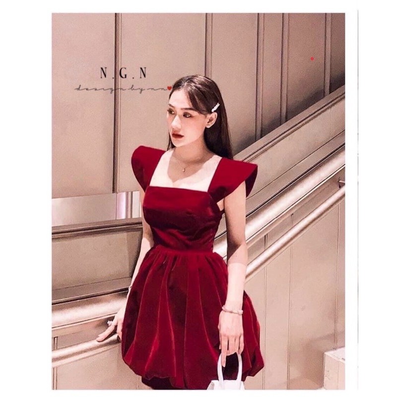 Váy nhung mới về siêu hot luôn