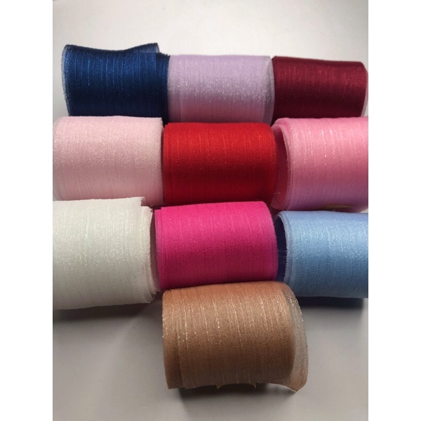 Ruy băng tơ xước 4cm-3k/m