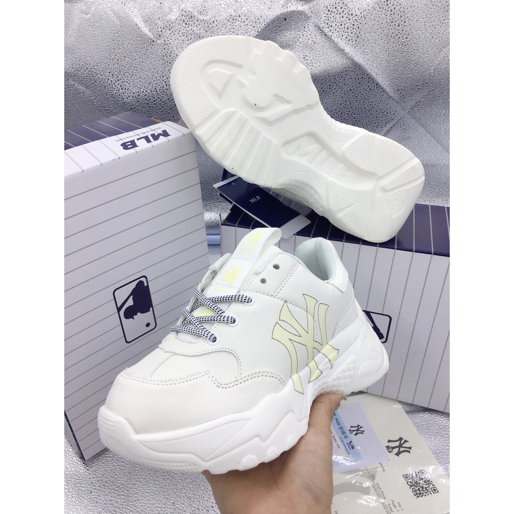 [Freeship+Box+Bill] giày sneaker 𝐌𝐋𝐁 NY Vàng nam nữ, Giày Thể Thao Tăng Chiều Cao 𝐌𝐋𝐁 NY Vàng Hot Nhất 2021 bản đẹp