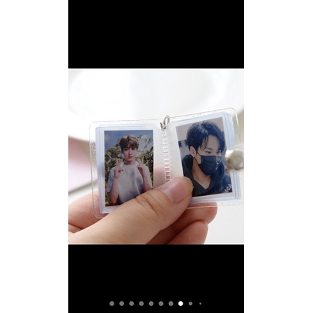 Móc khoá hình album in ảnh theo yêu cầu