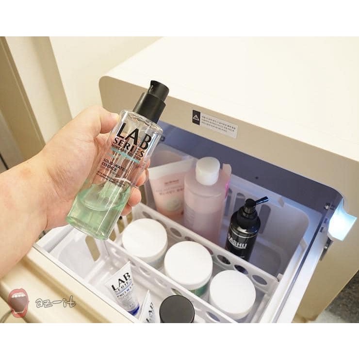 Tủ lạnh mini Olly OLR02 nội địa Hàn siêu xịn, siêu đẹp dung tích 24L cửa kéo ngăn siêu smart