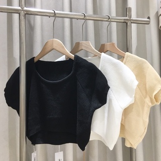 Kuchimachic - áo len croptop mã SPA2252