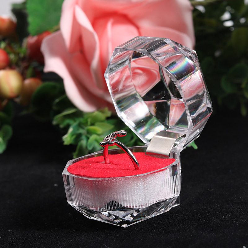 Hộp Nhựa Trong Suốt Đựng Trang Sức Tiện Lợi