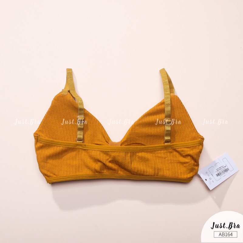 Áo ngực Just Bra thắt nơ trước ngực, nâng đỡ vòng một AB164