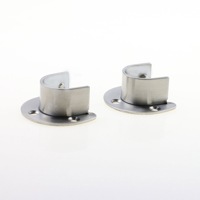 QQ Bộ 2 Thanh Cố Định Rèm Cửa Tủ Bằng Thép Không Gỉ Tiện Dụng