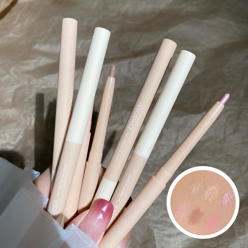 [Hot sale ] Phấn Mắt HERORANGE Dạng Bút vẽ bọng mắt Màu Trắng Ánh Ngọc Trai Lấp Lánh Nội Địa Trung