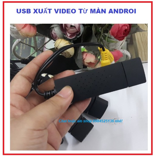 USB video out xuất video màn hình android ra các loại màn hình.BỘ CHUYỂN ĐỔI XUẤT AV-OUT ra màn hình trần,màn hình gối.