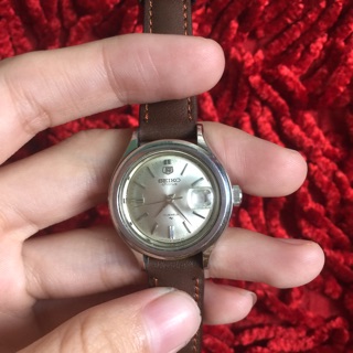 Đồng hồ nữ Seiko Cơ cót 1 lịch hàng si