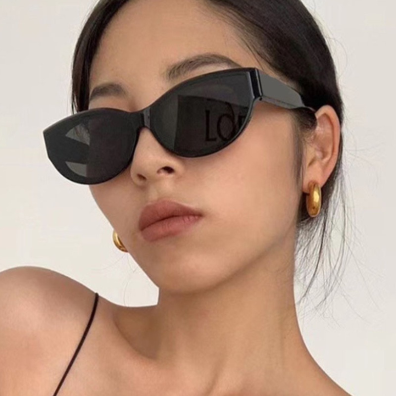 Kính mát kiểu mắt mèo phong cách ulzzang Hàn Quốc cổ điển thời trang dành cho nữ