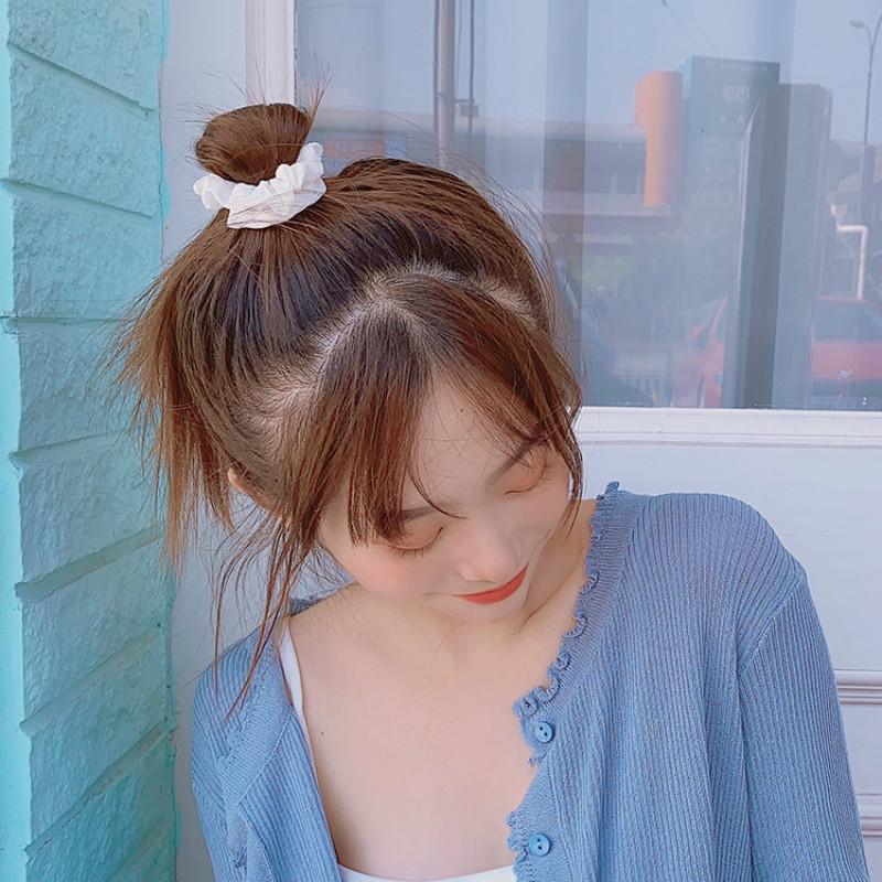 Thun Buộc Tóc Co Dãn Kiểu Pháp