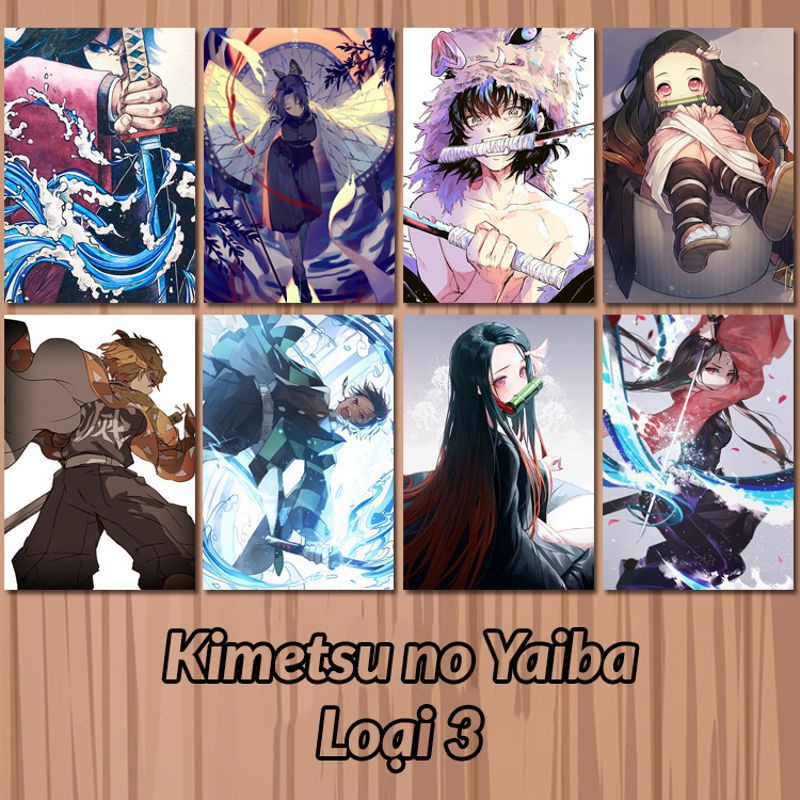 [ 42 x 29cm ] Poster A3 anime hỗn hợp mẫu 3  - Baystore