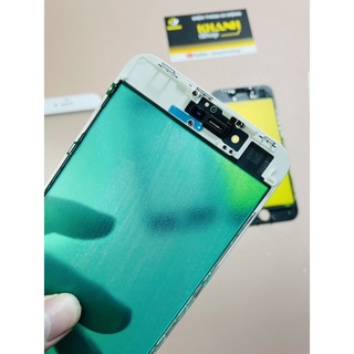 Kính liền ron iPhone 8Plus màu trắng