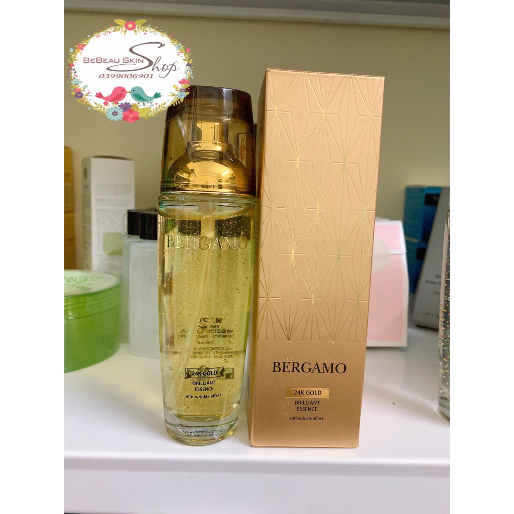 Bergamo - Serum Bergamo Essence 110ml [  Tinh Chất Bergamo Dưỡng Trắng, Nâng Cơ, Chống Lão Hóa ]