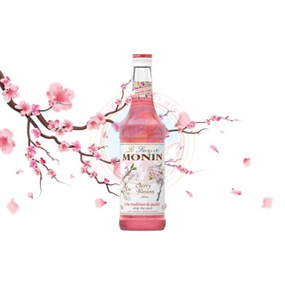 Siro monin hoa anh đào 700ml - monin cherry blossom syrup