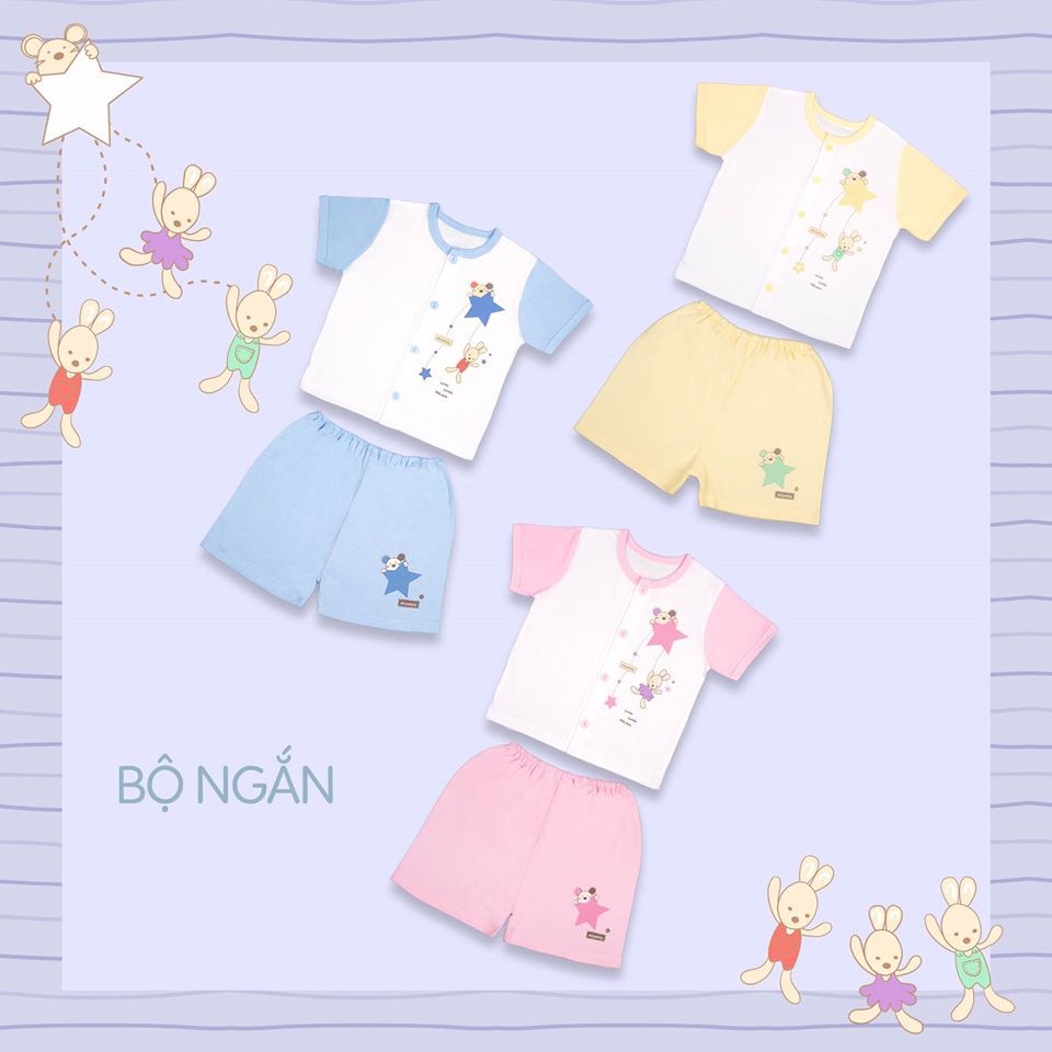 [CÓ SẴN- CHÍNH HÃNG] Bộ ngắn Ngôi Sao-Miomio MinKidsHCM