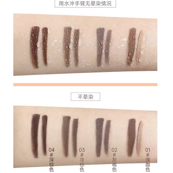 Kem Nhuộm Lông Mày KAKASHOW Lâu Trôi Chống Thấm Nước Không Phai Màu