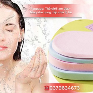 Bông mút rửa mặt bọt biển