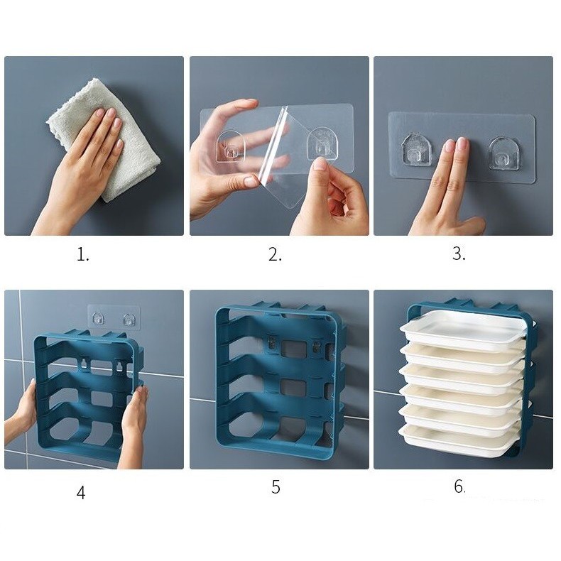Giá Đựng Rau Củ 6 Tầng 1069 Đa Năng Tiện Dụng Cho Nhà Bếp | BigBuy360 - bigbuy360.vn