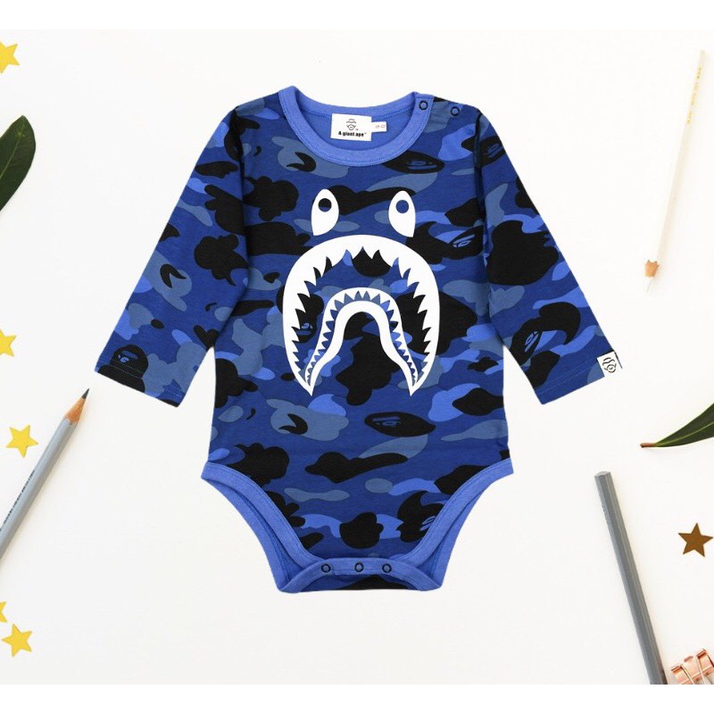 Bodysuit chíp hãng BAPE siêu cấp chất cotton | BigBuy360 - bigbuy360.vn