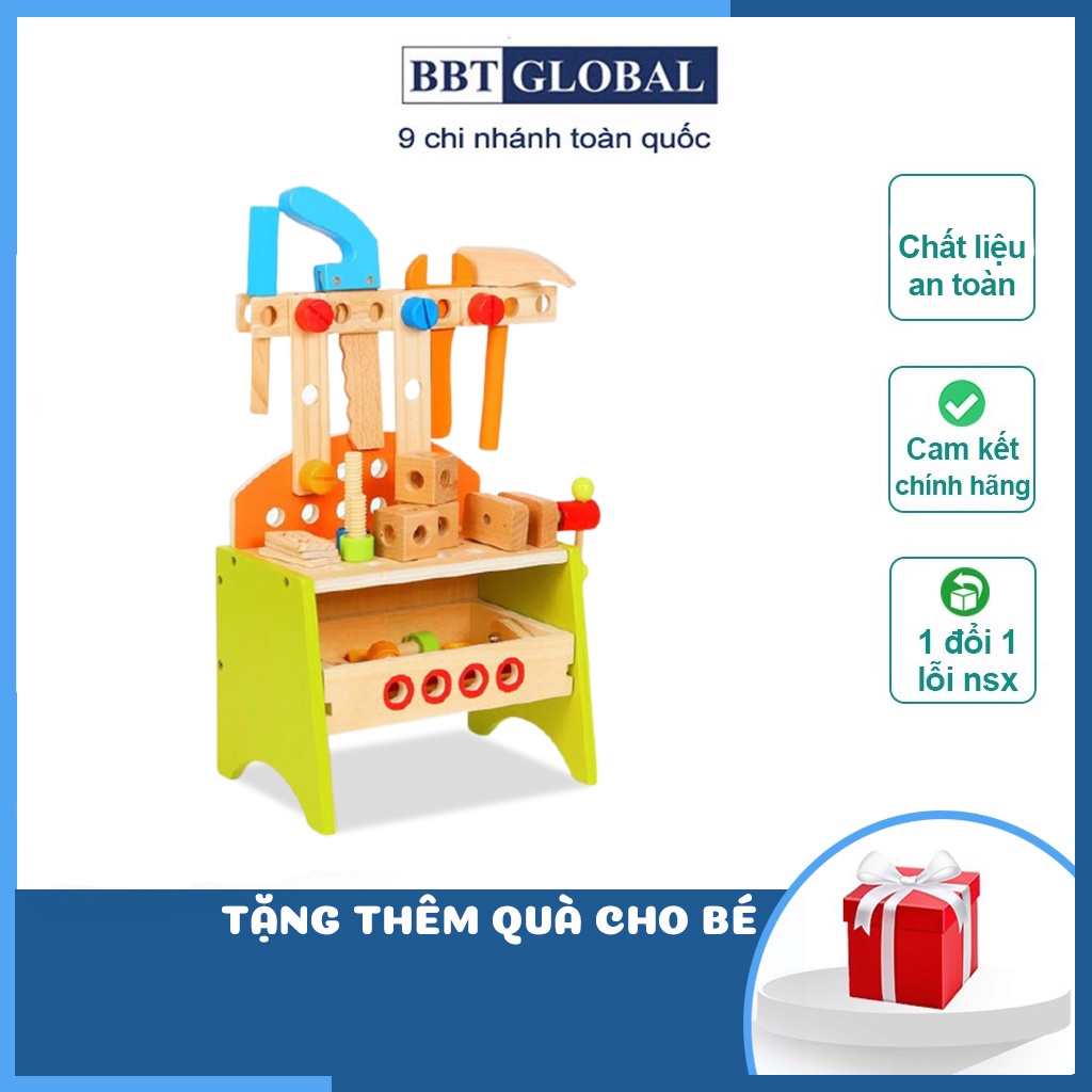 Đồ chơi sửa chữa bằng gỗ BBT Global MSN13023