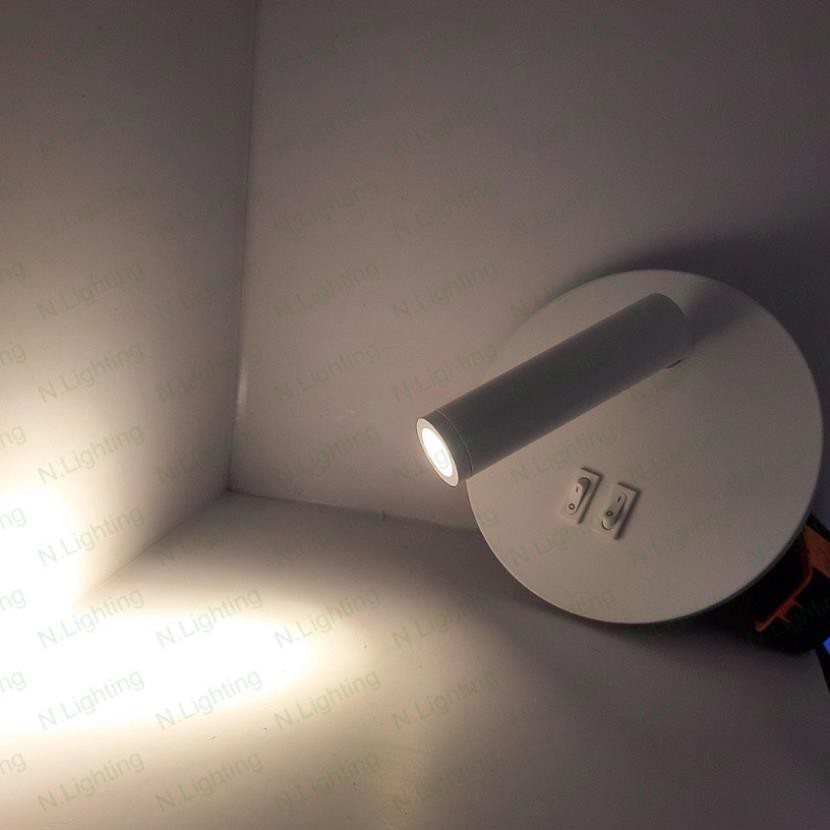 Đèn LED gắn vách tường đọc sách - Đèn đọc sách gắn tab đầu giường VL 3421 - GT469
