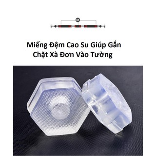 XÀ ĐƠN GẮN CỬA ĐỎ ĐEN 60-100CM