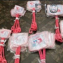 Vợt Cá Cảnh-Cán Vợt Xoắn Kép - Màu Hồng