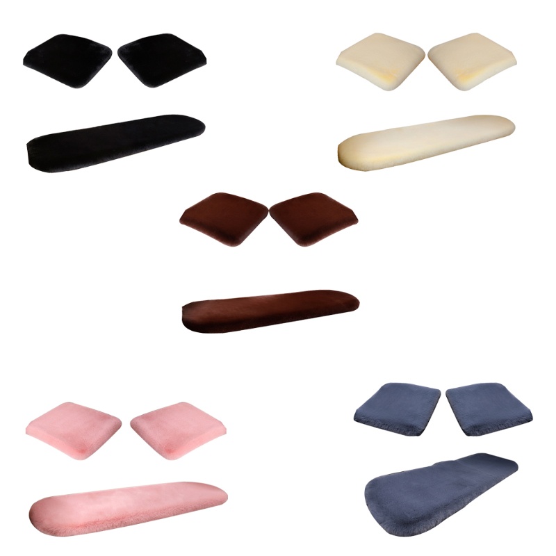 Set 3 Đệm Lót Lưng Ghế Ngồi Giảm Đau Xương Đuôi