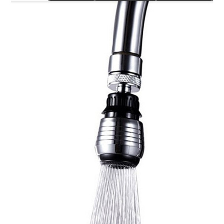 Đầu Vòi Nước Tại Bồn Rửa Bát T6/INOX V9 Điều Hướng 360 Độ - 2 Chế Độ Nước