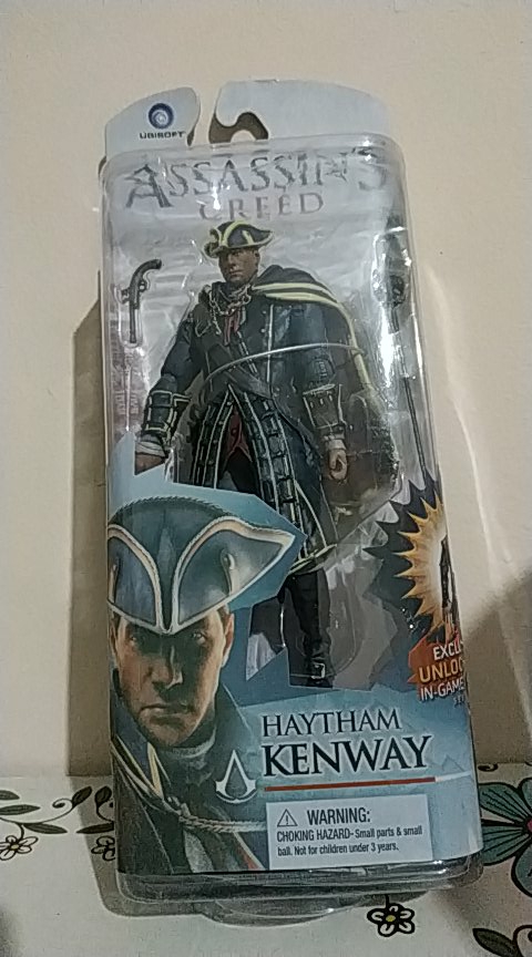Mô Hình Nhân Vật Connor Haytham Edward Kenway Mohawk Trong Game Assassin Creed Series 4 15CM