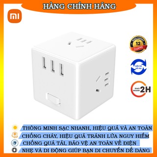 Ổ cắm điện Xiaomi hàng chính hãng 6 cổng ổ cắm điện Xiaomi - Adapter Xiaomi hàng chính hãng