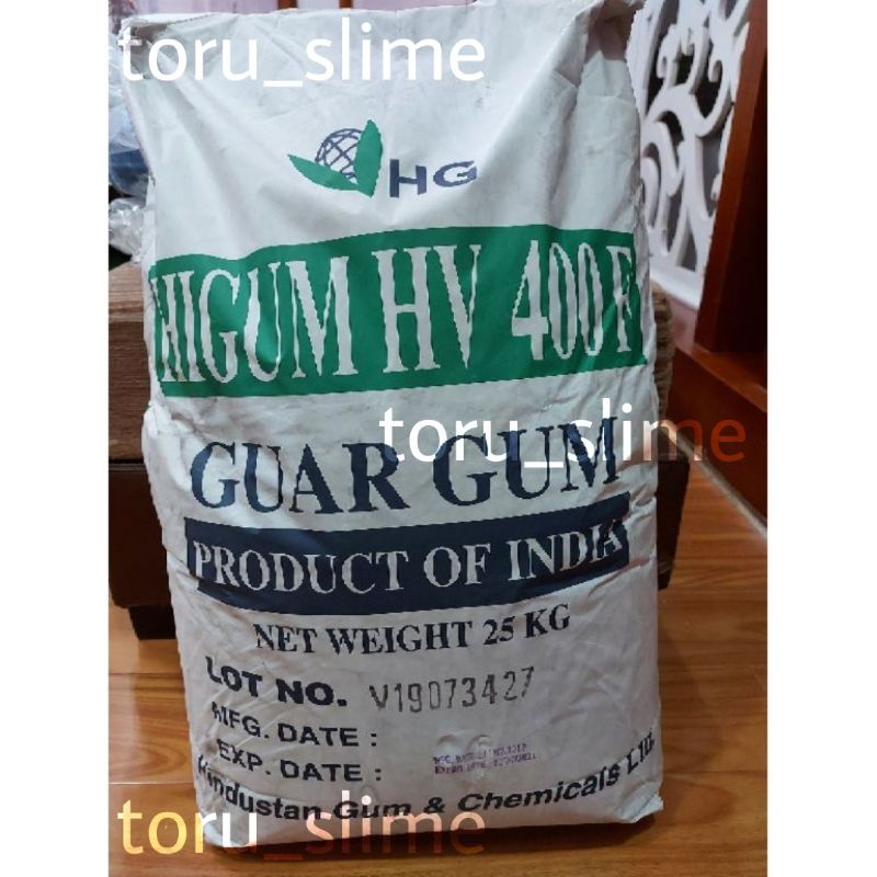 Bột Guar gum Ấn Độ làm Slime Nước Lỏng toru_slime
