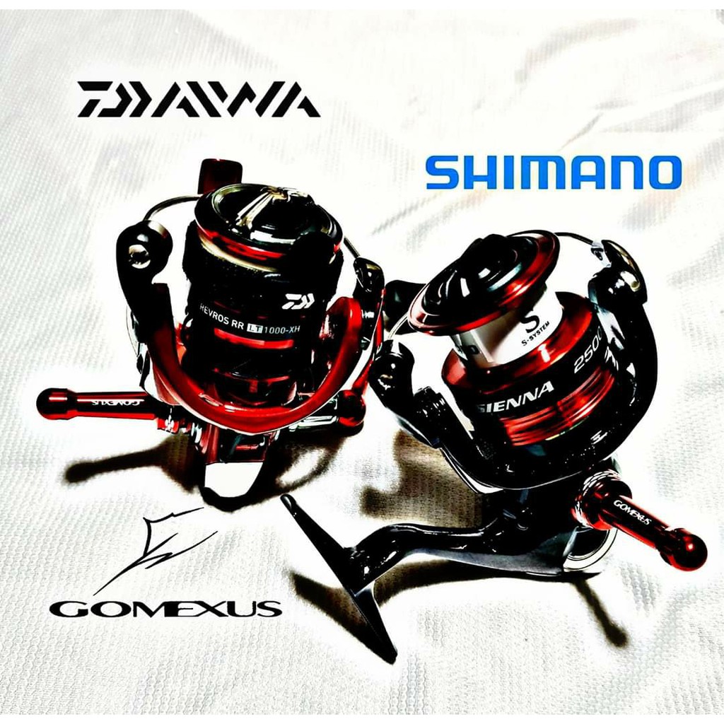 Gomexus 42mm Non-Power Handle Reel Stand protect for Shimano Daiwa Abu Okuma fishing reel  1000-5000 R3